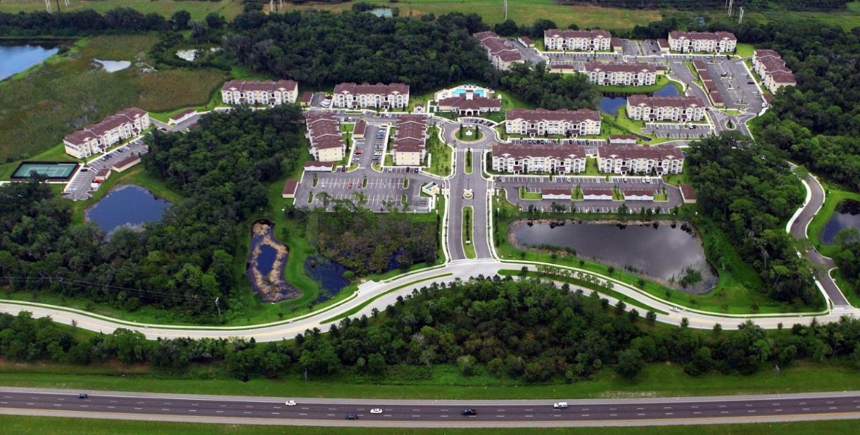 Ranch Lake apartments Aeriel photo